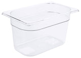 GN-Behälter aus Polycarbonat klar transparent Tiefe 65-200mm Contacto - CPGASTRO
