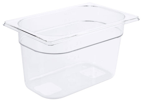 GN-Behälter aus Polycarbonat klar transparent Tiefe 65-200mm Contacto - CPGASTRO