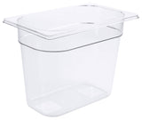 GN-Behälter aus Polycarbonat klar transparent Tiefe 65-200mm Contacto - CPGASTRO