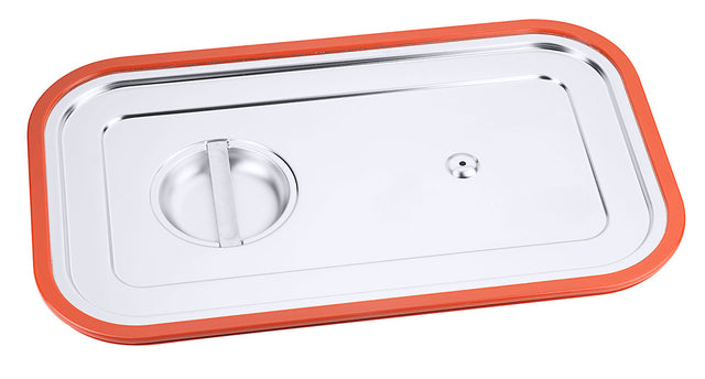 Edelstahl Gastronorm GN-Deckel mit Gummidichtung verschiedene Größen Contacto - CPGASTRO