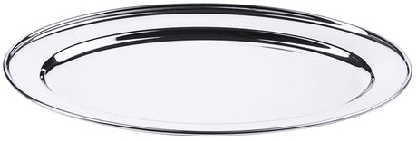 Contacto Edelstahl Bratenplatte oval 35 cm 