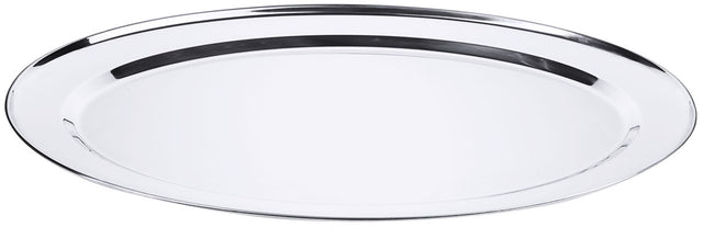 Contacto Edelstahl Bratenplatte oval 66 cm 