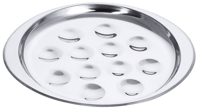 Contacto Edelstahl Schneckenplatte 12 Schnecken 