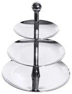 Edelstahl Schalen-Etagere 3-stufig - CPGASTRO