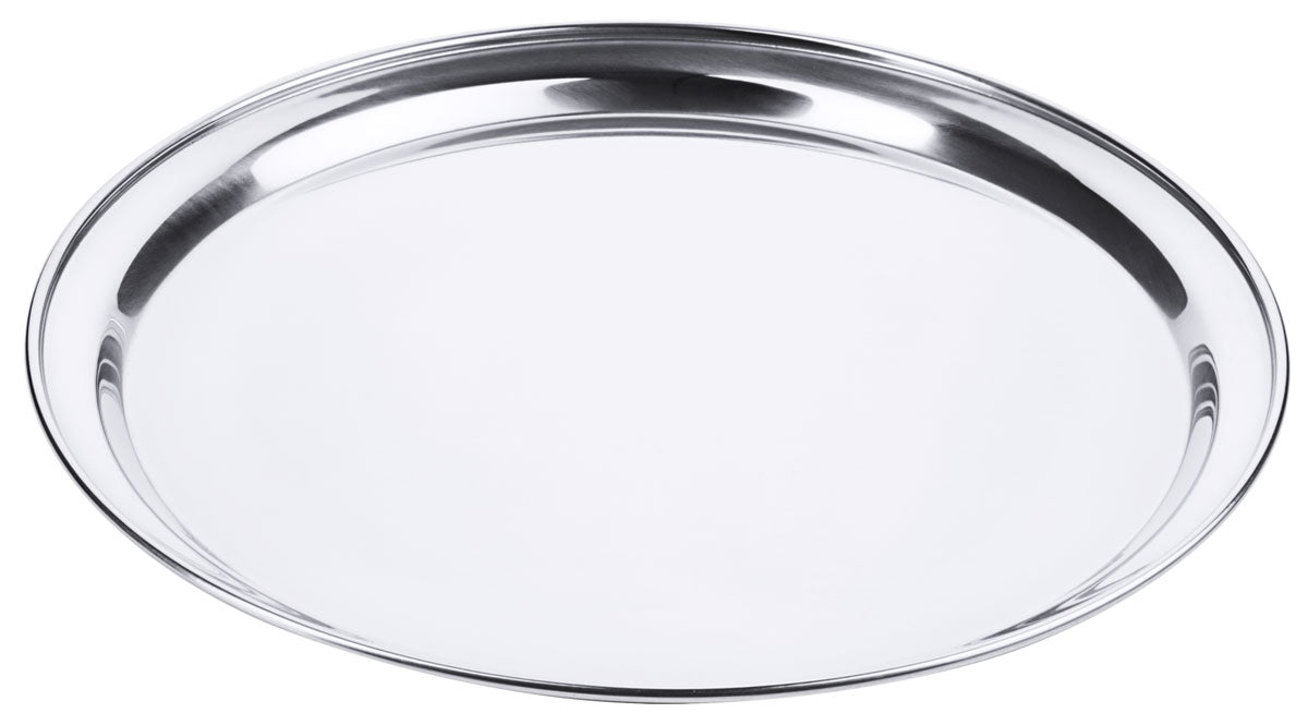 Contacto Edelstahl Serviertablett rund 35 cm 