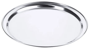 Edelstahl Serviertablett rund 35 cm - CPGASTRO
