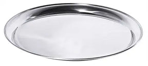 Edelstahl Serviertablett rund 30 cm - CPGASTRO