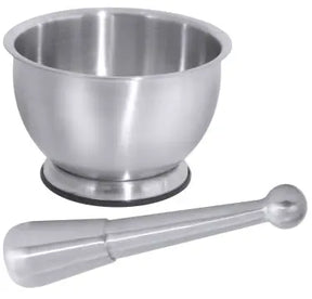 Edelstahl Mörser mit Stößel - CPGASTRO