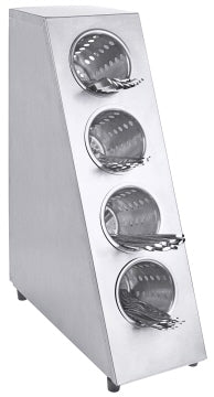 Besteckbehälter Tower 4 Löcher Contacto - CPGASTRO