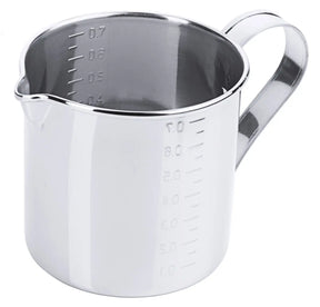 Edelstahl Messbecher zylindrisch 0,7 l - CPGASTRO