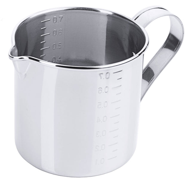 Contacto Edelstahl Messbecher zylindrisch 0,7 l 