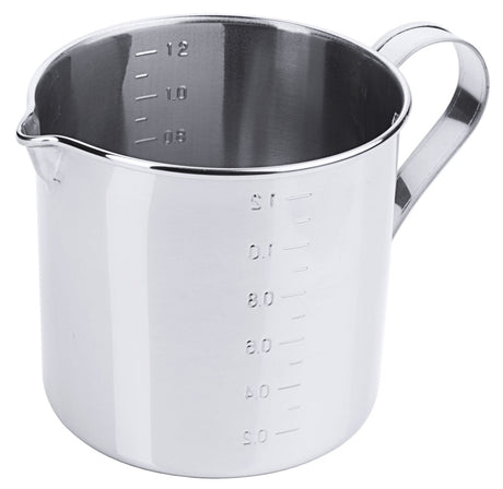 Contacto Edelstahl Messbecher zylindrisch 1,3 l 