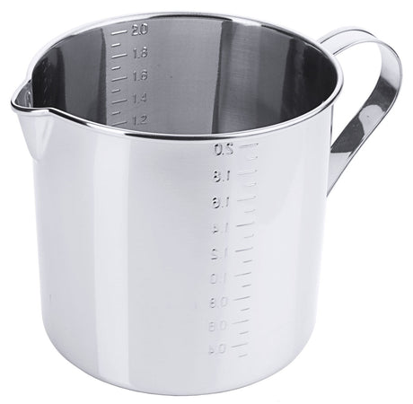 Contacto Edelstahl Messbecher zylindrisch 2,1 l 