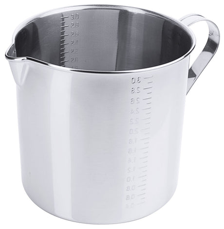Contacto Edelstahl Messbecher zylindrisch 3,2 l 