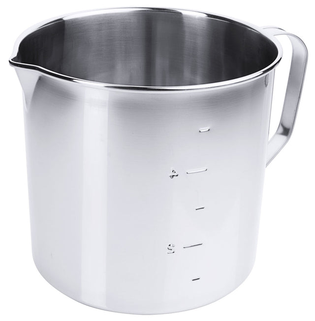 Contacto Edelstahl Messbecher zylindrisch 5 l 