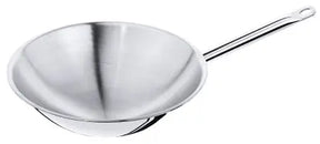 Wok Edelstahl mehrschichtig runder Boden Contacto - CPGASTRO