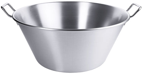 Contacto Edelstahl Wanne rund 50 cm 