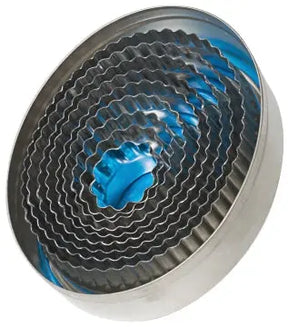 Ausstechform oval wellig - CPGASTRO