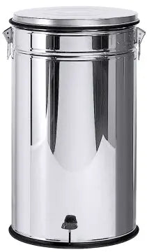 Edelstahl Tretabfallbehälter 80 l - CPGASTRO
