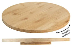 Holzplatte drehbar 35 cm - CPGASTRO