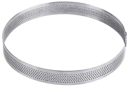 Edelstahl Tortenring perforiert 15 cm - CPGASTRO