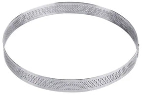 Edelstahl Tortenring perforiert 18 cm - CPGASTRO