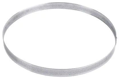 Edelstahl Tortenring perforiert 26 cm - CPGASTRO