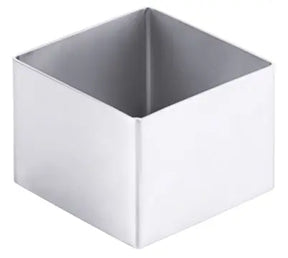 Edelstahl Mousseform quadratisch 6x6 cm - CPGASTRO