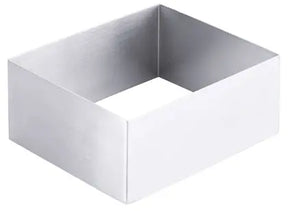 Edelstahl Mousseform rechteckig 10x12cm - CPGASTRO