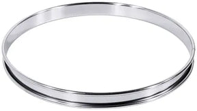 Edelstahl Tortenbodenring flach 24 cm - CPGASTRO