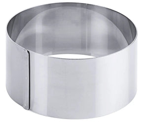 Edelstahl Tortenring 12 cm - CPGASTRO