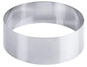 Edelstahl Tortenring 18 cm - CPGASTRO