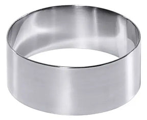 Mousseform 9 cm Set a 2 St. 3,5 cm hoch - CPGASTRO