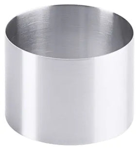 Edelstahl Schaumspeisenring rund  8 cm - CPGASTRO