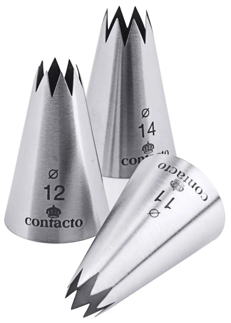 Contacto Sterntülle 8-zackig 13 mm