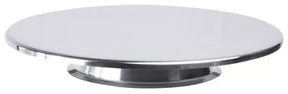 Edelstahl Tortenplatte mit Fuß 30 cm - CPGASTRO
