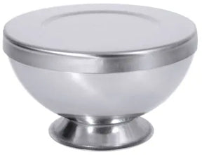 Edelstahl Eisbombenform mit Deckel 14 cm - CPGASTRO