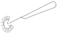 Spiralbesen 29 cm Contacto - CPGASTRO