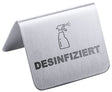 Contacto Schild DESINFIZIERT 