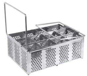 Edelstahl Besteckspülkorb 12-teilig - CPGASTRO