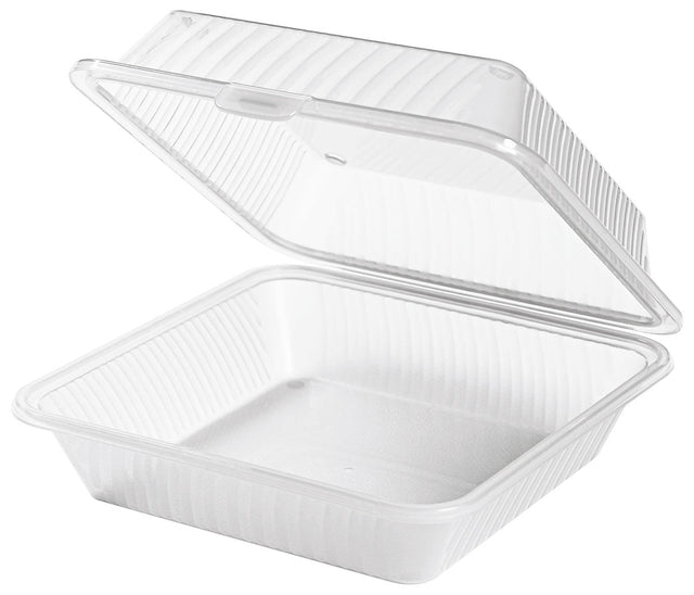 Contacto Eco-Takeouts Behälter weiß 23 x 23,5 x 9,5 cm