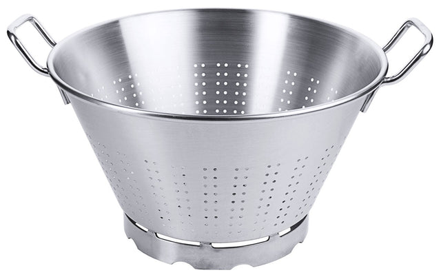 Contacto Edelstahl Seiher mit Fuß 36 cm 