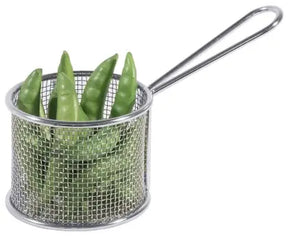 Edelstahl Servier-Frittierkorb rund - CPGASTRO