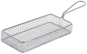 Edelstahl Servier-Frittierkorb flach - CPGASTRO