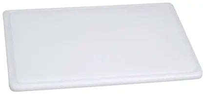 Schneidbrett, weiß 60 x 40 cm 2 cm, mit Saftrille Contacto - CPGASTRO