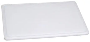 Schneidbrett weiß 60 x 40 cm 2 cm mit Saftrille - CPGASTRO