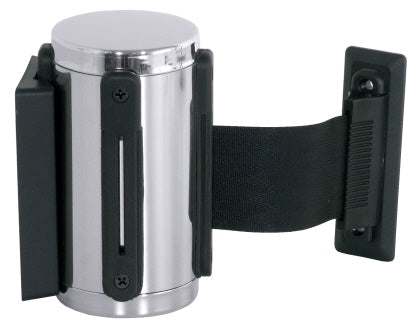 Absperrband, schwarz incl. Wandhalterung Contacto - CPGASTRO