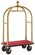 Edelstahl Hotelgepäckwagen goldfarben - CPGASTRO
