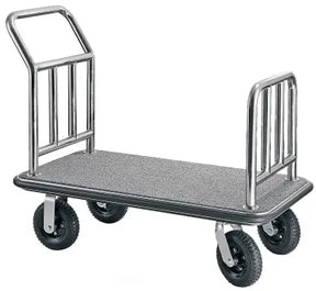 Gepäckwagen Edelstahl grau - CPGASTRO