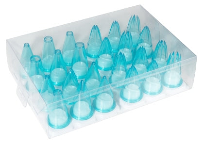 Spritzbeutel-Tüllen 24er Set aus Polycarbonat Contacto - CPGASTRO